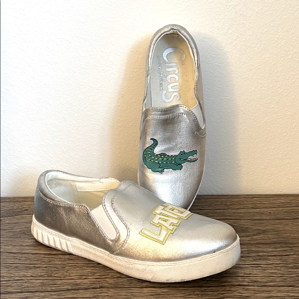 Circus by Sam Edelman Soft Silver Slip-On Shoe